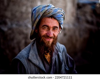 Kabul, Afghanistan - Yune 8, 2011: Afghan People In Kabul, Natives Of Afghanistan On Streets Of The City