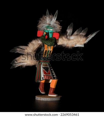 A Kachina Eagle Dancer Figure from New Mexico