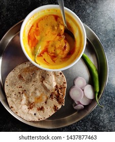 Kadhi Roti Indian Mealyogurt Based Curry Stock Photo Edit Now 1437877463 Roti khadi hai ki nahi kalli maa puchdi. kadhi roti indian mealyogurt based