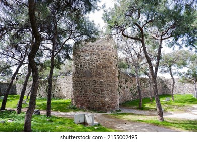 Kadifekale, A Hilltop Castle In İzmir, Turkey.