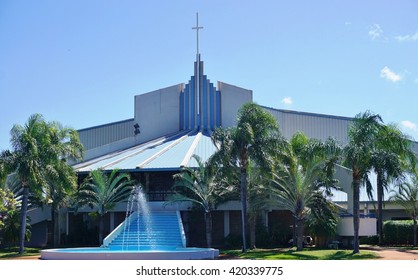 KAHULUI, HI -30 MARCH 2016- The King's Cathedral (First Assembly Of God Church) In Kahului On The Hawaiian Island Of Maui.