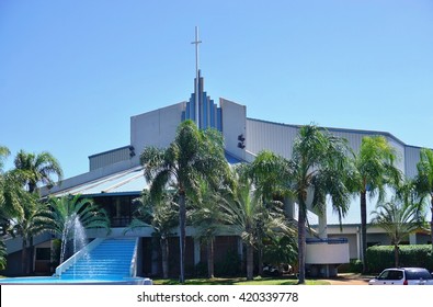 KAHULUI, HI -30 MARCH 2016- The King's Cathedral (First Assembly Of God Church) In Kahului On The Hawaiian Island Of Maui.