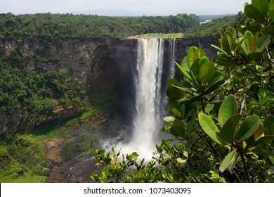 Kaieteur Falls. Guyana, Amazon Rainforest 