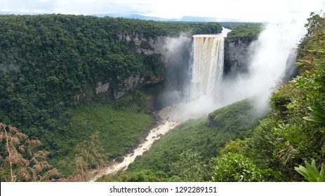 Kaieteur Falls Panoramic View Guyana 