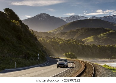 Kaikoura Highway/ Kaikoura's Coastal Highway Is An Iconic New Zealand Scenic Drive 