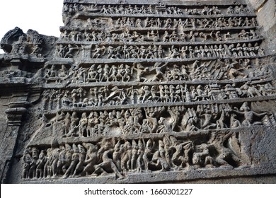 

Kailasa temple, Ellora Caves, Aurangabad, Maharashtra, India