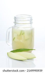 Kairi Panha OR aam  Panna OR Raw Mango Drink is a traditional and most popular Indian summer beverage served in a glass 
