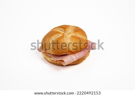 Similar – Image, Stock Photo Meat Cheese Cheese II