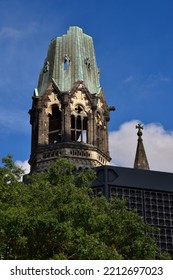 Kaiser Wilhelm Gedachtniskirche In Breitscheidplatz In Berlin