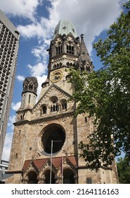 Kaiser Wilhelm Memorial Church In Berlin. Germany