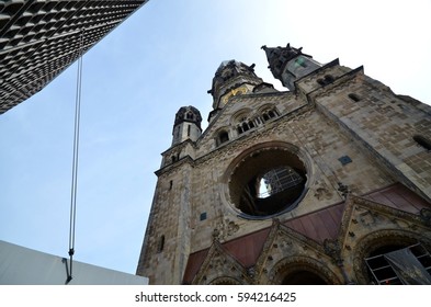 Kaiser Wilhelm Memorial Church (Gedachtniskirche) In Berlin, Germany