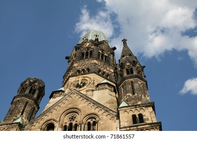 The Kaiser Wilhelm Memorial Church (Gedachtniskirche) In Berlin