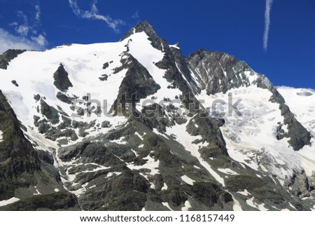 Similar – Image, Stock Photo Oberaar Glacier Mountain