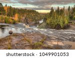 Kakabeka Falls Provincial Park in early Autumn