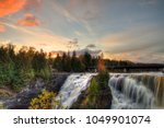 Kakabeka Falls Provincial Park in early Autumn