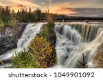 Kakabeka Falls Provincial Park in early Autumn