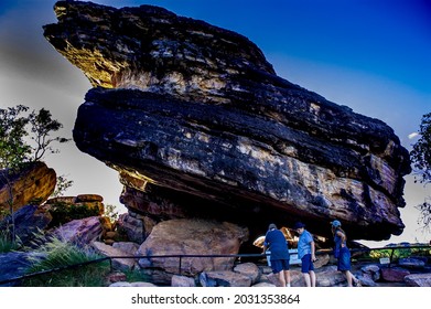 Kakadu National Park, Northern Territory, Australia -2003: Rock Formations At Ubirr, A Remote Indigenous Rock-art Site In Northern Australia.