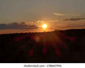 Kalahari Sunset Sundowner Namibia Africa