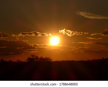 Kalahari Sunset Sundowner Namibia Africa