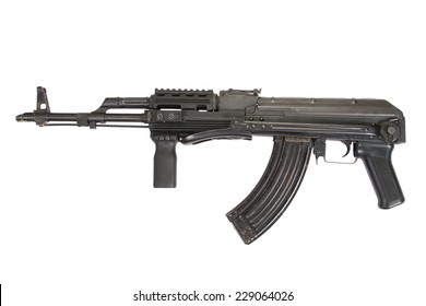 Kalashnikov AK 47 Isolated On White