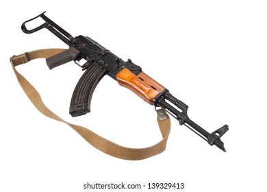 Kalashnikov AK47 Isolated On White