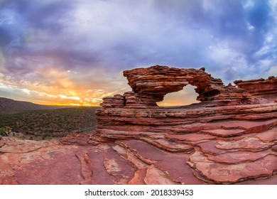 Kalbarri National Park Is A Great Stop For An Australian West Coast Road Trip. This Is Nature's Window In Kalbarri National Park. 