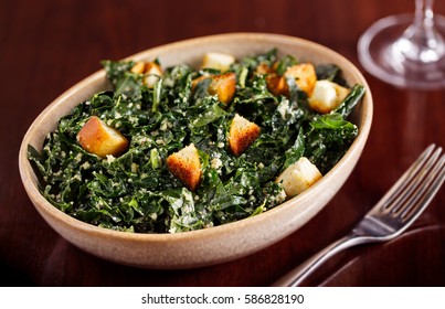 Kale Caesar Salad