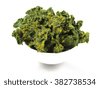 kale chips isolated