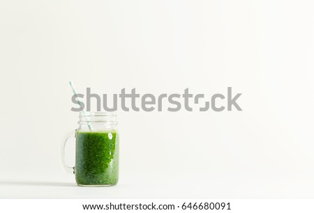 Similar – Green vegetable smoothies and infused fruit water cocktails