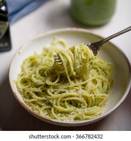 Kale Pesto Pasta