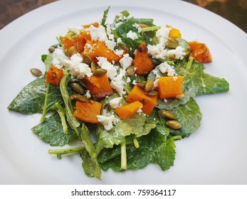 Kale And Roasted Butternut Squash Salad