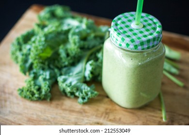 Kale Smoothie With Chia Seeds