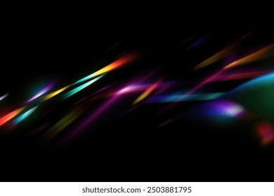 Kaleidoscopic Light Streams Overlays - High-Resolution Overlays Featuring Vibrant and Dynamic Kaleidoscopic Light Patterns for Adding Creative Visual Effects to Design Projects