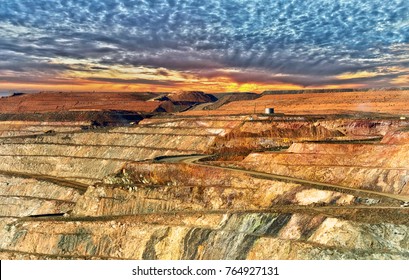 Kalgoorlie super pit gold mine, Western Australia 