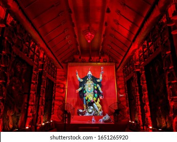Kali puja in Kolkata, Art of kali puja during diwali