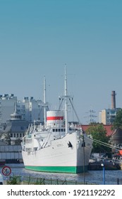 Kaliningrad, Russia - September 2020: Large Ship 