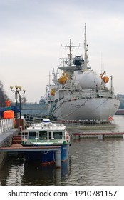 KALININGRAD, Russia-March 03, 2019:Museum Of The World Ocean. Research Vessel 