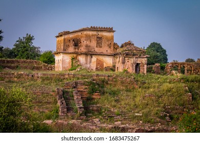 Kalinjar Fort, 10th Century Beautiful Ancient Architecture, Built By Chandela King, Located In Banda District Of Uttar Pradesh State, Near World Heritage Site Of Khajuraho.