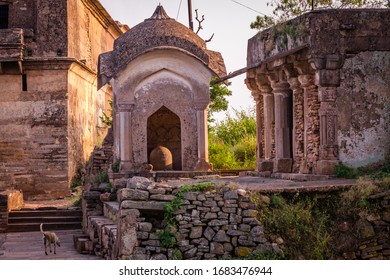 Kalinjar Fort, 10th Century Beautiful Ancient Architecture, Built By Chandela King, Located In Banda District Of Uttar Pradesh State, Near World Heritage Site Of Khajuraho.