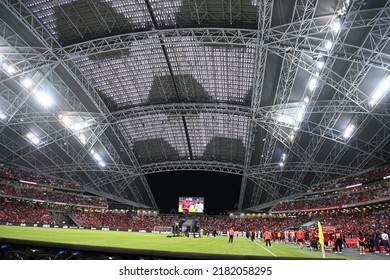 Kallang-Singapore-15JUL2022-Atmosphere Stadium During Pre-season Against Crystal Palace At National Stadium,singapore