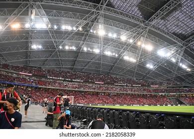 Kallang-Singapore-15JUL2022-Atmosphere Stadium During Pre-season Against Crystal Palace At National Stadium,singapore