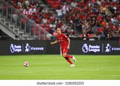 Kallang-Singapore-15JUL2022-Fabinho #3 Player Of Liverpool In Action During Pre-season Against Crystal Palace At National Stadium,singapore