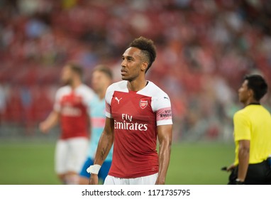 Kallang-Singapore-26Jul2018:Pierre-Emerick Aubameyang #14 Player