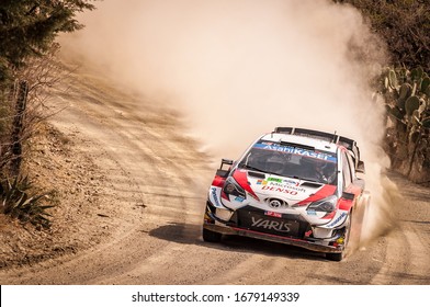 Kalle Rovanperä (FIN) Of Team Toyota Gazoo Racing WRT In Shakedown During The FIA World Rally Championship Mexico In León, Guanajuato, México On March 12, 2020