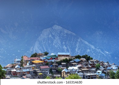 Kalpa Village In Himalaya Mountain