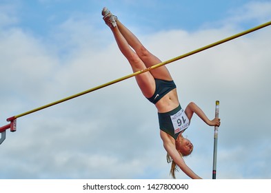 Kaluga/Russia - 06.16.2019: Championship of Russia in athletics (U23) - Shutterstock ID 1427800040