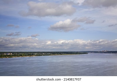 Kama River In Perm. Russia