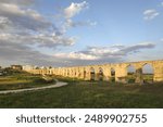 Kamares Aqueduct, also known as the Bekir Pasha Aqueduct, is an aqueduct built in 1747 in Larnaca, Cyprus.