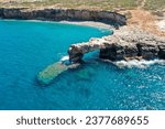 Kamaroula Beach and Kamara, Rethymno Crete Greece