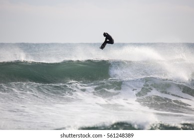 Kamchatka Pacific Ocean Surfing.